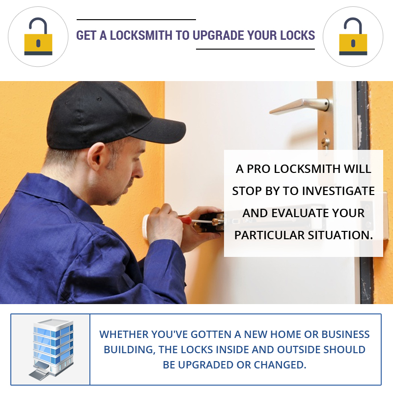 Get A Locksmith To Upgrade Your Locks