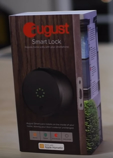 Lock August Deadbolt with Alexa and Amazon Echo
