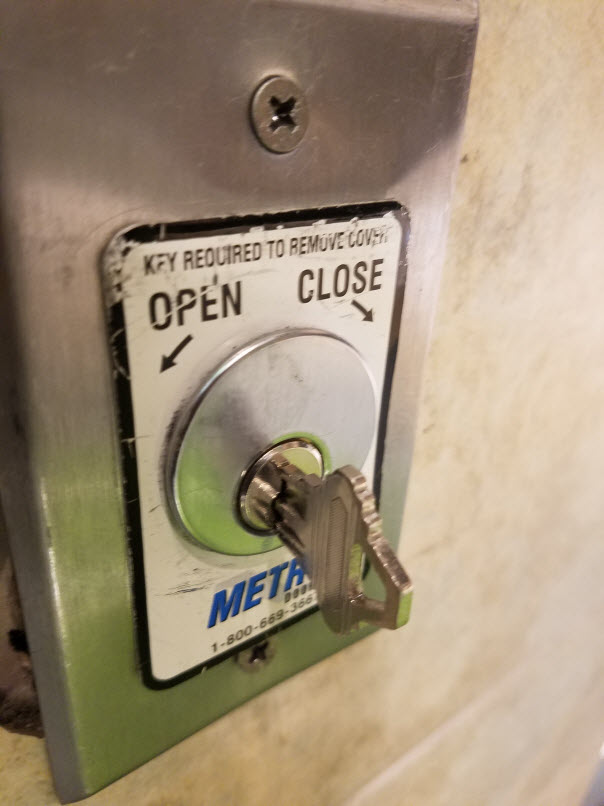 Florida Lock Doctor Assists in Replacing a Commercial Mortise Cylinder for an Electric Gate