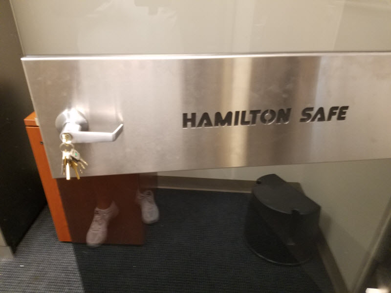 Locksmith Project (Tampa): Hamilton Safe day door in a bank vault